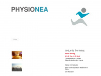 physionea.de Webseite Vorschau