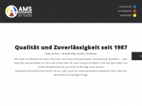 ams-autopflege.de Webseite Vorschau