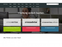 crossvertise.com Webseite Vorschau