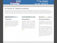 technikservicefranke.de Webseite Vorschau