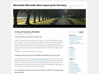 mercedes-oldtimer-spare-parts.com Webseite Vorschau