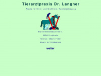 tierarztpraxis-langner.de Webseite Vorschau