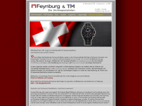 feynburg-uhren.de Webseite Vorschau