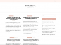 suite212.de Webseite Vorschau