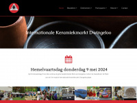 keramiekmarktdwingeloo.nl Webseite Vorschau