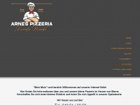 arnes-pizzeria.de Webseite Vorschau