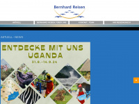 bernhard-reisen.ch Webseite Vorschau