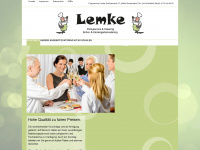 lemke-partyservice.de Webseite Vorschau