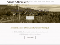 stortz-nicolaus.de Webseite Vorschau