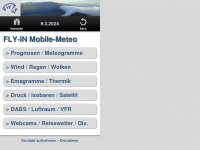 mobile-meteo.fly-in.ch Webseite Vorschau