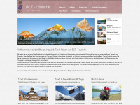 die-tibetreise.de Webseite Vorschau