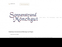sonnenstrand-moenchgut.de Webseite Vorschau