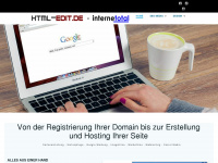 html-edit.de Webseite Vorschau