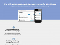 wp-answers.com Webseite Vorschau