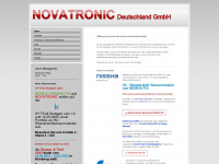 novatronic.de Webseite Vorschau
