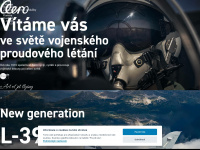 aero.cz Webseite Vorschau
