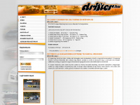 drifter.hu Webseite Vorschau