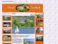 seeblick-hotel-saalburg.de Webseite Vorschau