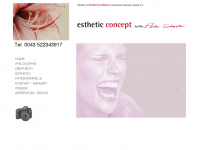 esthetic.de Webseite Vorschau