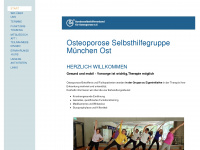 osteoporose-kompetenz.de Webseite Vorschau
