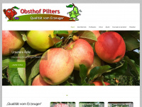 obsthof-pilters.de Webseite Vorschau