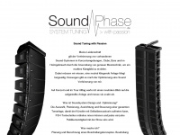 soundphase.de Webseite Vorschau