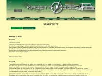 kadett-info.de Webseite Vorschau