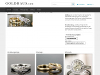 goldhaus.com Webseite Vorschau