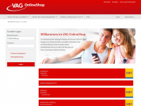 vag-onlineticket.de Webseite Vorschau