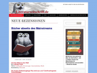 literaturzeitschrift.de Webseite Vorschau