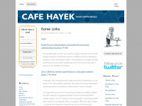 cafehayek.com Webseite Vorschau