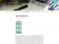 spongcomix.de Webseite Vorschau