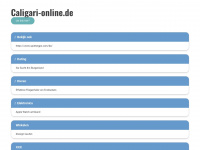 caligari-online.de Webseite Vorschau