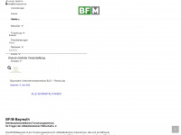 bfm-bayreuth.de Webseite Vorschau