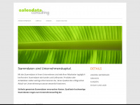salesdataconsulting.com Webseite Vorschau