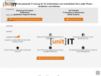 unit-it.at Webseite Vorschau