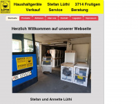 luethistef.ch Webseite Vorschau