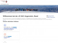 jo-angenstein.ch Webseite Vorschau