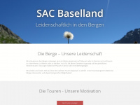 sac-baselland.ch Webseite Vorschau