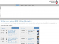 sac-einsiedeln.ch Webseite Vorschau