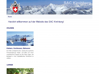 sac-kirchberg.ch Webseite Vorschau