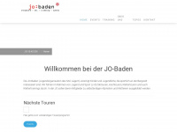 jo-baden.ch Webseite Vorschau