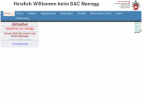 sac-manegg.ch Webseite Vorschau