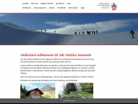 sacseeland.ch Webseite Vorschau