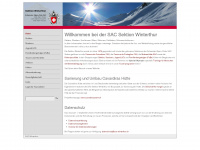 sac-winterthur.ch Webseite Vorschau