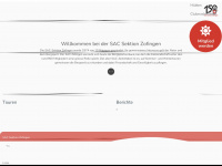 sac-zofingen.ch Webseite Vorschau