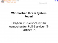dragon-pc-service.de Webseite Vorschau