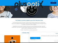 plusoptix.com Webseite Vorschau