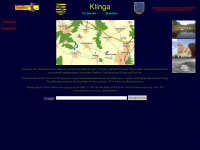 klinga.org Webseite Vorschau