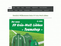 gruenweiss-luebben.de Webseite Vorschau